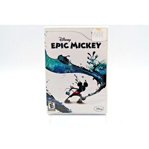 Disney Epic Mickey (Nintendo Wii, 2010) w/Manual